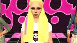 Avril Lavigne  Girlfriend  Sims 2 Style [upl. by Martijn]