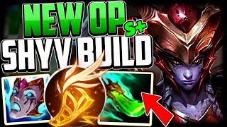 New Shyvana Build Turned Her Into 1 JUNGLER Best BuildRunes How to Play Shyvana amp Carry S14 [upl. by Lohse]