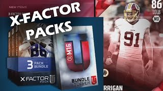 Madden 16 Ultimate Team  XFactor Packs [upl. by Eikcin711]