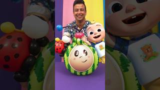 FUN CoComelon 🎈 Balloon Craft DIY CoComelon balloon shorts [upl. by Ardnuassak]