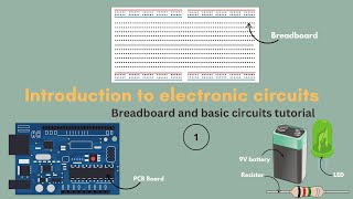 How to use breadboard  Electronic circuit design  Breadboard Tutorial For Beginners  UrduHindi [upl. by Anyah598]