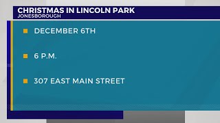 Town of Jonesborough brings new holiday event to Lincoln Park [upl. by Sorenson530]