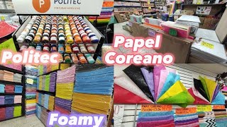 IZAZAGA 151👌PROVEEDOR DE 🤩PAPEL COREANO🪭FOAMY🔔 PINTUTA POLITEC🎨CREPE🌹TODO PARA TUS MANUALIDADES😏 [upl. by Eneladgam]