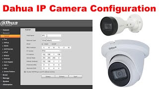 How To Configure DAHUA IP Camera On PCLaptop [upl. by Ainoek583]