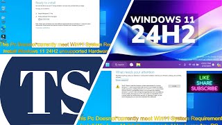 Windows11 24H2 Unsupported Hardware With Rufus Updated [upl. by Aissyla]