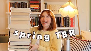 Top Books I Want To Read This Spring 🌷✨ [upl. by Oralle]