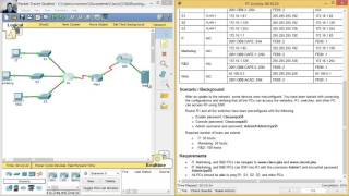 11513  11413 Packet Tracer  Troubleshooting Challenge [upl. by Nemhauser]