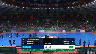 Thailand 32 Iraq Highlight  AFC Futsal Asian Cup 2024 [upl. by Ynatirb]