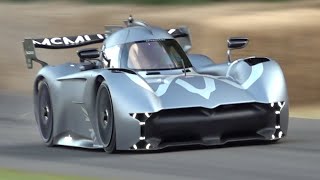 McMurtry Spéirling  1000hp Baby EV Batmobile Fan Car Sounds Like a JET Take Off [upl. by Ender]