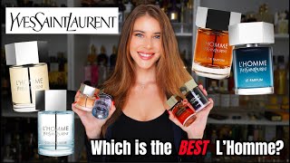 YSL LHOMME BUYING GUIDE EDT EDP Le Parfum Cologne Bleue Which is the BEST LHomme Fragrance [upl. by Jacquenette]