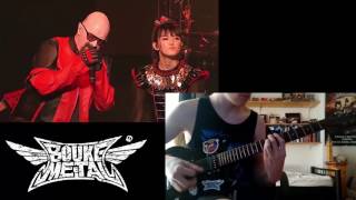 Jamming with BABYMETAL  breaking the law  guitar cover test [upl. by Sanderson]