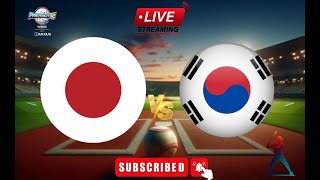 WBSC premier 12 japan vs south Korea live baseball match [upl. by Omle]