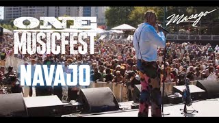 Masego  Navajo  live performance  One music fest 2021  Atlanta [upl. by Aleahs]