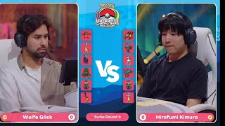 Wolfey Glick vs Hirofumi Kimura  2024 Pokemon Worlds Video Game Championship Day 2 Swiss Round 9 [upl. by Benisch]