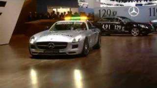 Presentation of the new MercedesBenz SLS AMG as the Official F1 Safety Car [upl. by Marou]