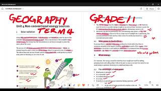 Geography Grade11 Non convectional energy Resources and sustainability Term 4 [upl. by Adelle391]