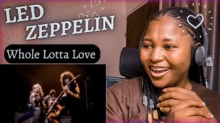 Led Zeppelin  Whole Lotta Love Official Music Video Reaction [upl. by Lesde309]