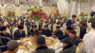 UZBEK National amp Traditional WEDDING Pilaf CEREMONIES For 600 People  Full videos [upl. by Inhsor]