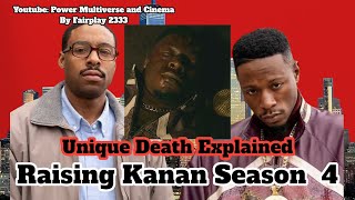 Unique Death Explained Unique is BREEZE  Raising Kanan Season 4 Episode 1 [upl. by Nhojleahcim613]