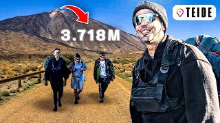 SUBIMOS AL TEIDE 🌋 el pico más alto de España  VLOG ÉPICO [upl. by Abbott]