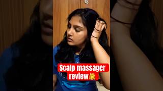 Is the scalp massager a hair game changer haircare oilinghair telugu shorts healthyhairtips [upl. by Aikkin405]