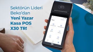 Sektörün Lideri Bekodan Yeni Yazar Kasa POS X30TR [upl. by Newmann]