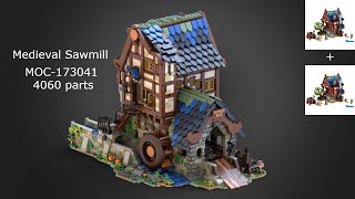 PreviewMedieval Sawmill MOC173041 [upl. by Nevyar]