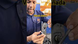 shorts Así se ve una válvula de escape dañada automobile culata tallermecanico mechanic [upl. by Eerej]