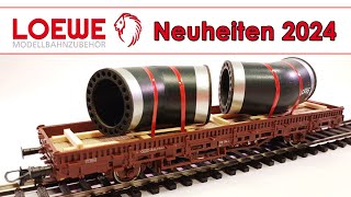 Loewe Modellbahn Neuheiten 2024  Spur H0 TT und N [upl. by Mehcanem546]