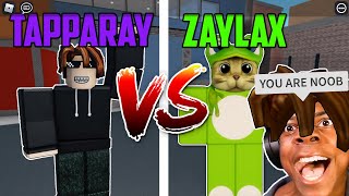 1V1 VS Tapparay in ROBLOX Murder Mystery 2 GODLY [upl. by Attenweiler]