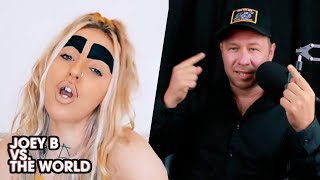 Joey B Toonz on Extreme Eyebrow Trend [upl. by Aicittel]