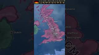 Joining the Allies as Germany to get USA in Hearts of Iron 4 hoi4 shorts guide [upl. by Bunch]