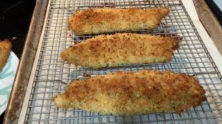 Crispy Panko Crusted Tilapia simple delicious crunchy weeknight dinner 🍽 [upl. by Ahsitniuq]