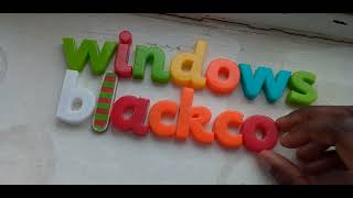 Windows Blackcomb Professional Startup and Shutdown Sound with Magnetic Letters [upl. by Yarazed419]