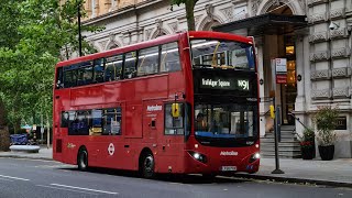 Full Journey on the Route N91 VMH2539 LF68PXR Volvo B5LH MCV Evoseti Metroline London [upl. by Boone]