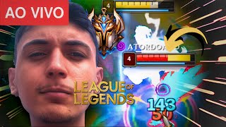 HOJE EU SAIO DO BRONZE  LEAGUE OF LEGENDS 👍 [upl. by Lowenstein340]