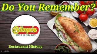 Do You Remember Blimpie Subs [upl. by Atinram]