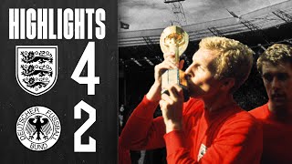 England 42 West Germany  1966 FIFA World Cup Final  Highlights [upl. by Gilberta]