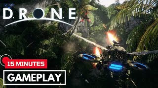 15 Minutes of DRONE The Game Gameplay  PC [upl. by Imelida624]