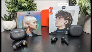 Soundpeats Air3 Deluxe HS and Mini Pro HS earbuds first look Soundpeats Air3Deluxe MiniPro [upl. by Hannaoj]