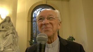 Dopo la Prolusione intervista al cardinale de Kesel [upl. by Nyrmak]