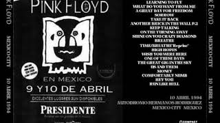 Pink Floyd Mexico city 10 April 1994 [upl. by Elnore]