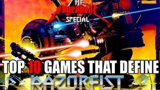 Top 10 Games That DEFINE RazörFist  The Rageaholic [upl. by Oiramej]