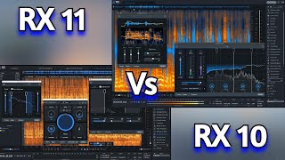 Izotope Rx 11 vs Rx 10 Advanced amp Elements Comparison  Ai Audio Repair amp Enhancement VST Plugins [upl. by Ahseinet]