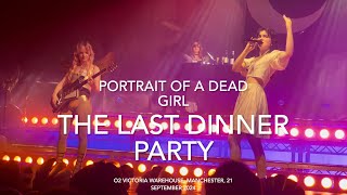 The Last Dinner Party  Portrait Of A Dead Girl  Live 4k  O2 Victoria Warehouse 21 September 2024 [upl. by Auqinahc]