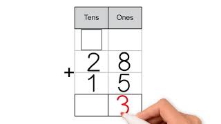 2Digit Addition with Regrouping [upl. by Roseanna]