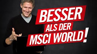 Diese ETFs sind besser als der MSCIWorld [upl. by Hescock]