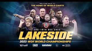 WDF World Darts Championship Live Session 16 [upl. by Ochs]