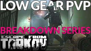 Escape From Tarkov  LOW Gear PVP  Playing SMART  Breakdown amp Analysis  KRASHED [upl. by Tadich]