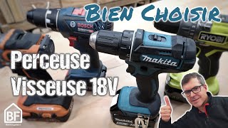 Comment choisir une perceuse visseuse 18V [upl. by Ennayhc]